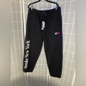 NWT Awake Black Drawstring Sweatpants